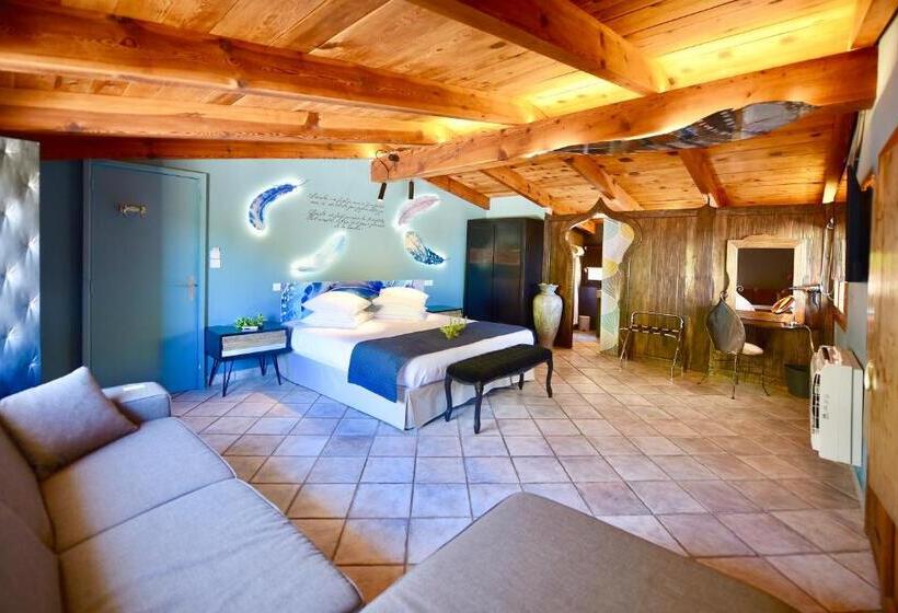 ホテル Hôtel Domaine A Flatta