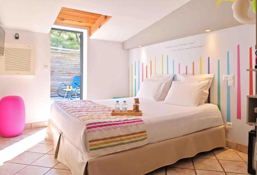 ホテル Hôtel Domaine A Flatta