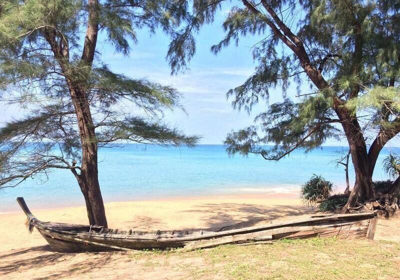 בית מלון כפרי Maikhao Palm Beach Resort Sha Plus