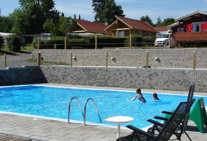 리조트 Sandkaas Family Camping & Cottages