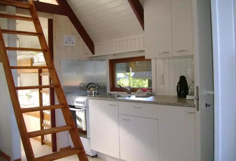 リゾートホテル Sandkaas Family Camping & Cottages