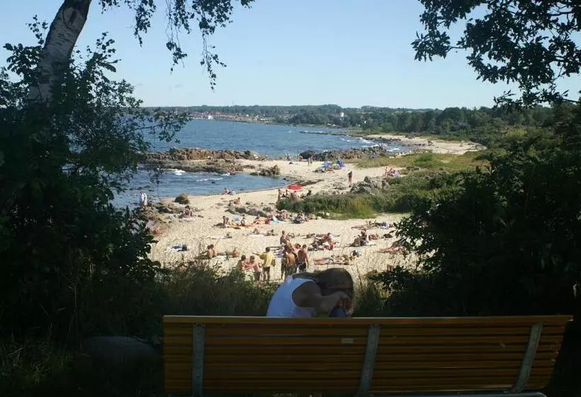 リゾートホテル Sandkaas Family Camping & Cottages