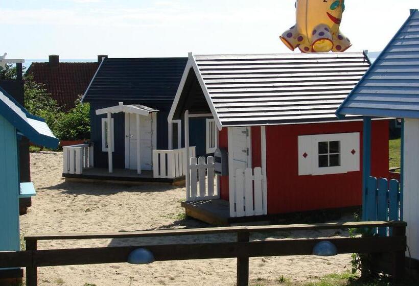 리조트 Sandkaas Family Camping & Cottages