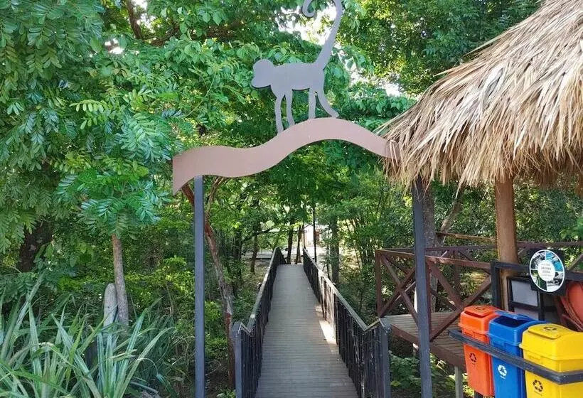 Aamiaismajoitus (B&B) Antema Lodge Secteur Tamarindo, Piscine, Yoga, Gym, Jungle Et Paix