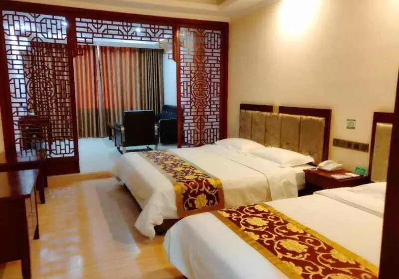 ホテル Greentree Alliance Gansu Wuwei Commercial Pedestrian Street