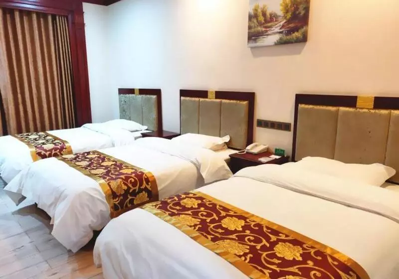 ホテル Greentree Alliance Gansu Wuwei Commercial Pedestrian Street