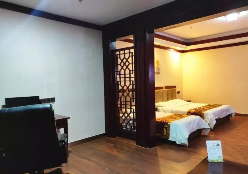 ホテル Greentree Alliance Gansu Wuwei Commercial Pedestrian Street