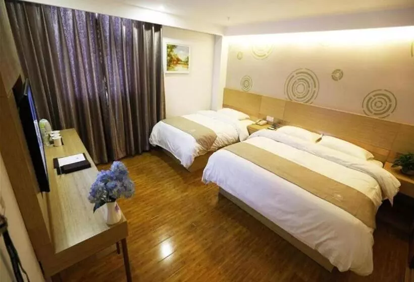 Hotelli Greentree Inn Beijing Chaoyang District Maquanying Subway Station Express