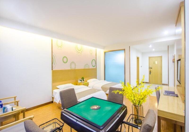 בית מלון כפרי Greentree Inn Xingxincheng Town Jiayuan Central Plaza Business