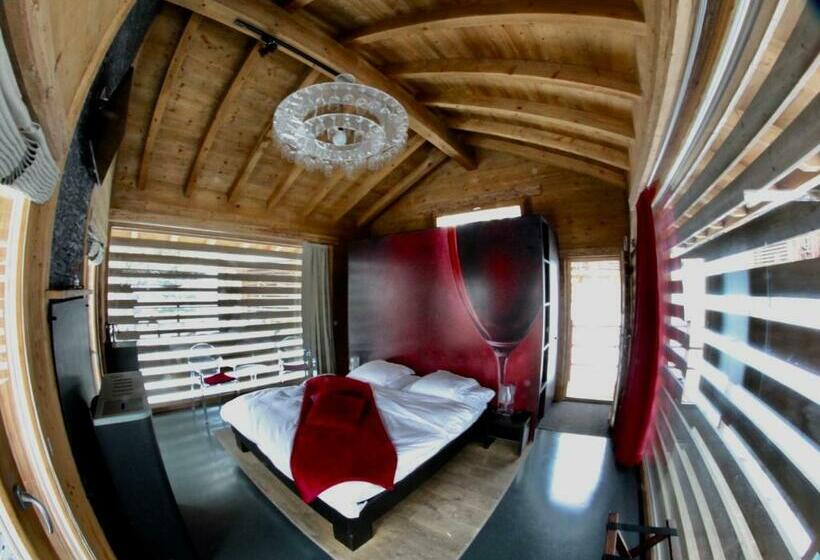 호텔 Les Mazots De La Source & Spa