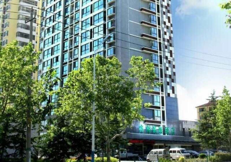 Hotell Greentree Inn Shandong Weihai Wendeng Darunfa Business