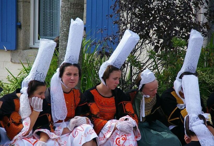 민박 Chambre D'hôtes Entre Mer Et Monts