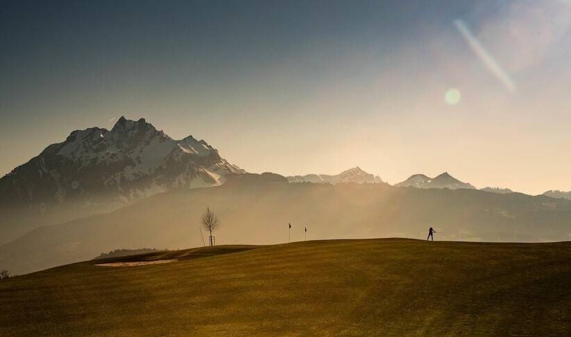 酒店 Gasthaus Badhof Golf