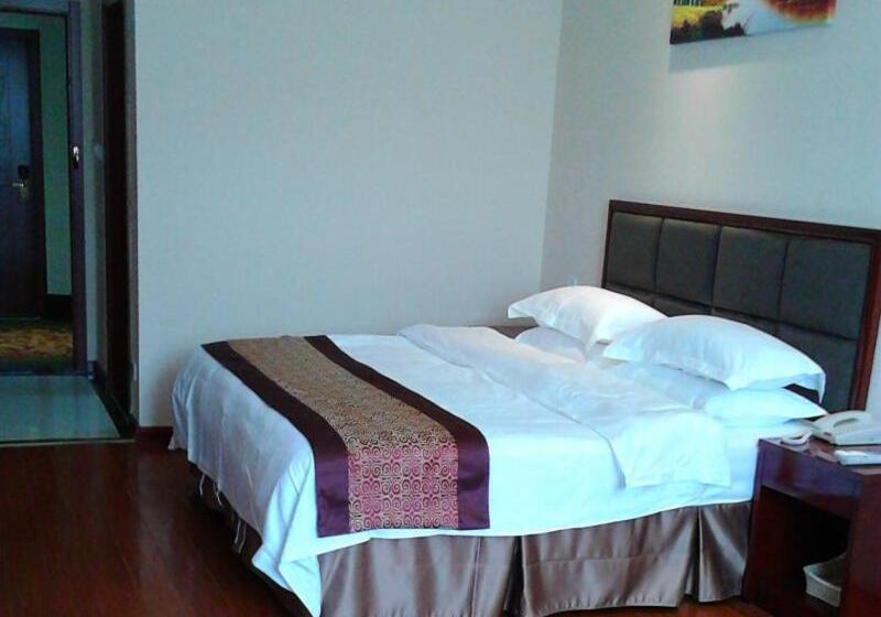 בית מלון כפרי Greentree Inn Anhui Luan Huoqiu Jianxing Road Express