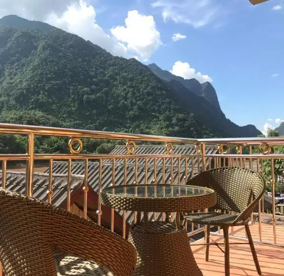 ホテル Riverview Bungalows & Gh