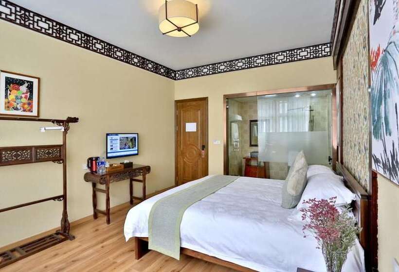 בית מלון כפרי The Blue Lotus Inn Wuzhen