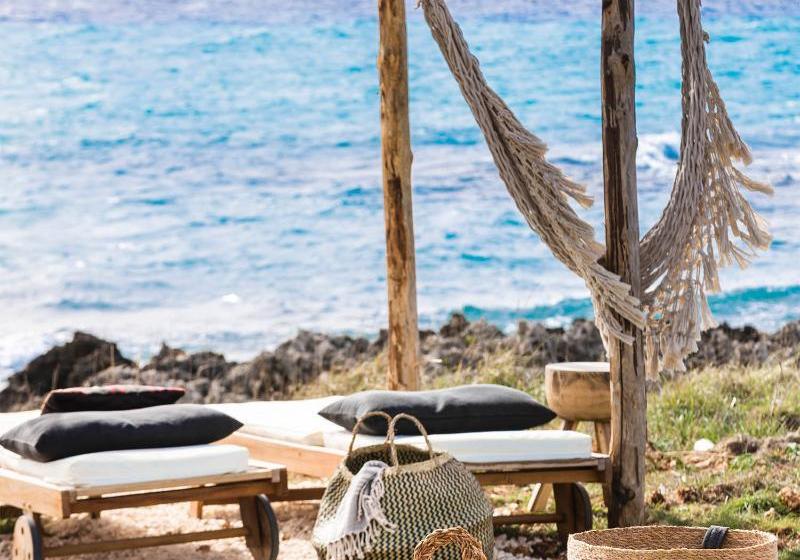 בית מלון כפרי Kymata Bohemian Beach Resort