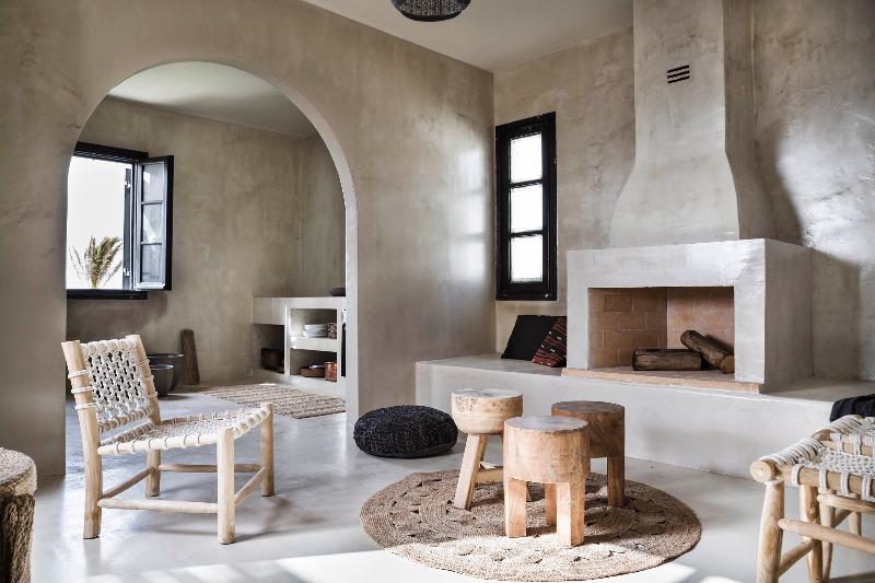 בית מלון כפרי Kymata Bohemian Beach Resort