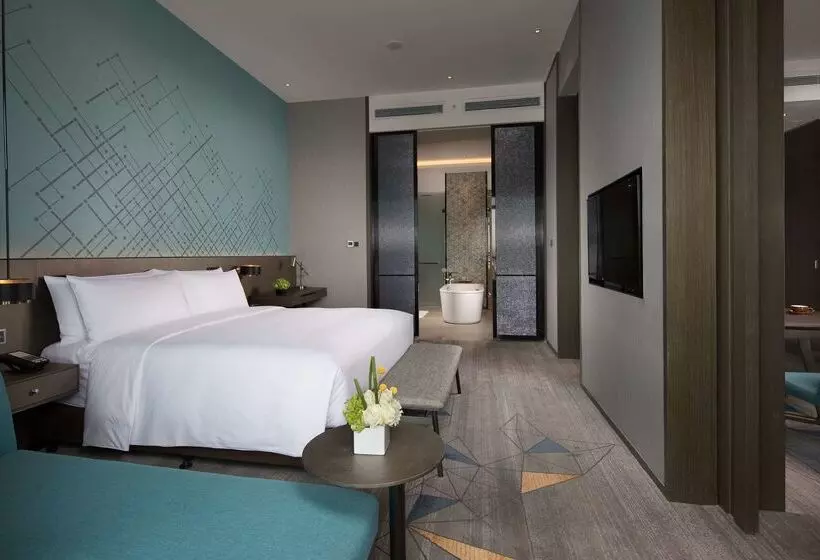 ホテル Doubletree By Hilton Qingdao Oriental Movie Metropolis