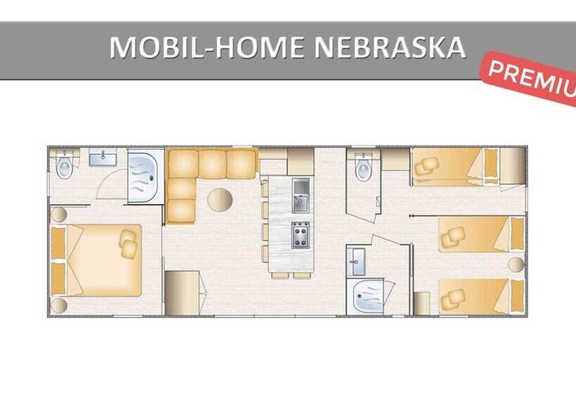 ホテル Camping Tikayan Les Cigales