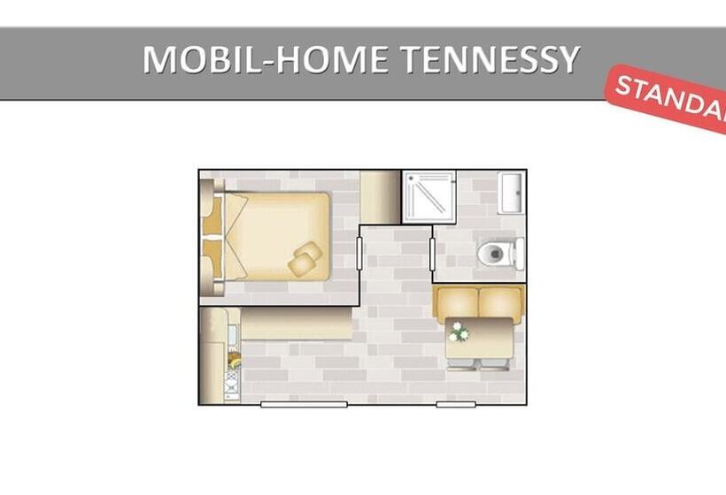 ホテル Camping Tikayan Les Cigales