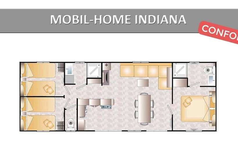 ホテル Camping Tikayan Les Cigales