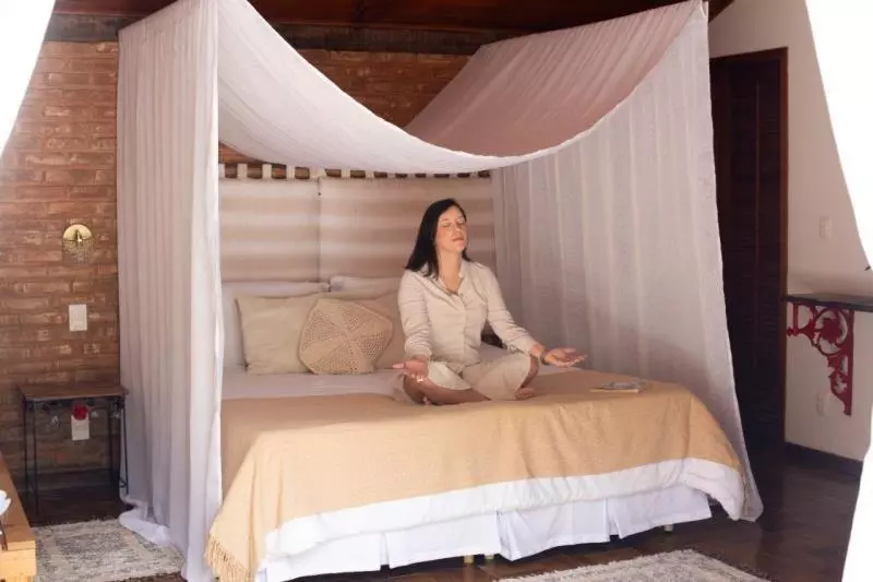 ペンション Pousada Sitio E Poesia