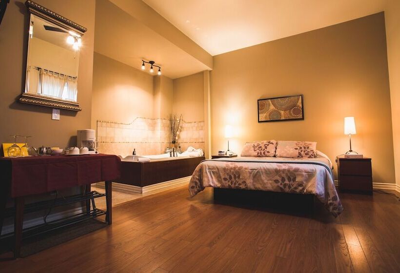 ユースホステル Auberge Micro Brasserie Le Baril Roulant