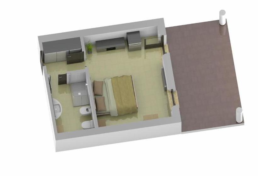 ホテル Agriturismo Lupo Bianco