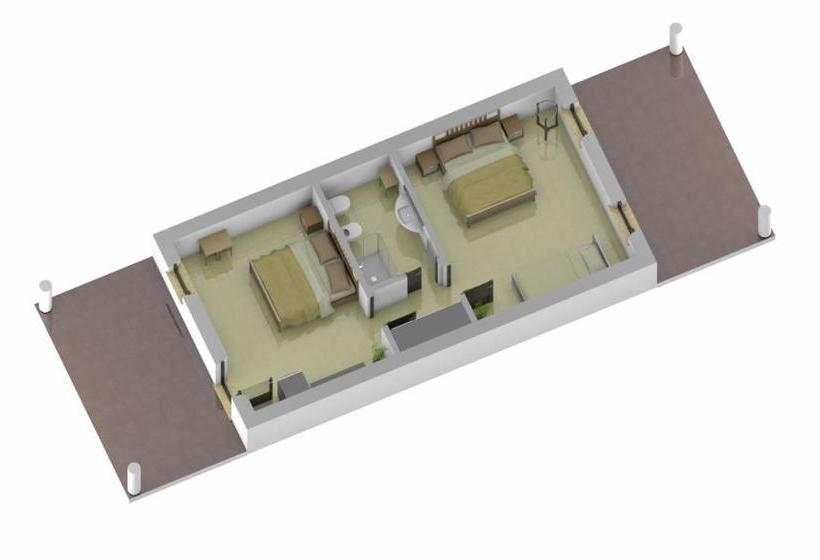 ホテル Agriturismo Lupo Bianco