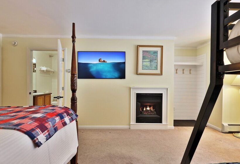 호텔 The Birch Ridge: Family Room #11   Queen/bunkbed Suite In Killington, Vermont 1 Bedroom Home