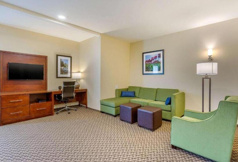 酒店 Comfort Suites Burlington Near I 5