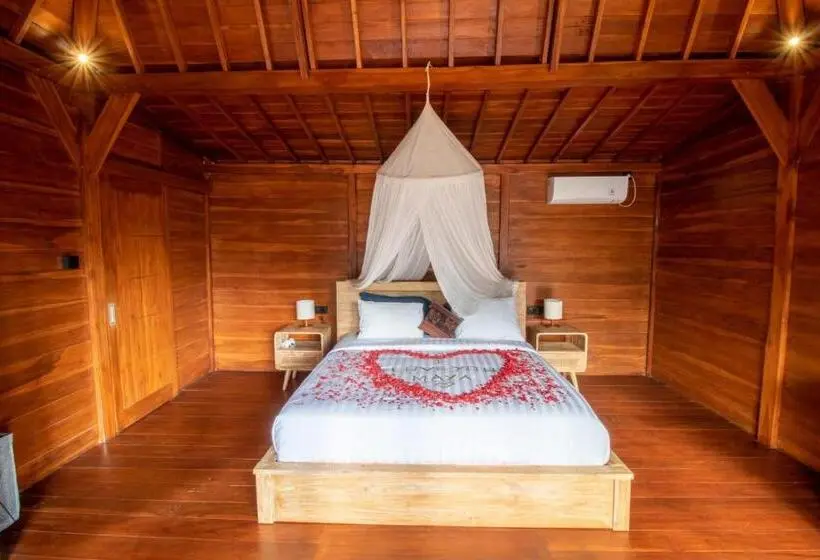 Aamiaismajoitus (B&B) Pondok Langkih Retreat