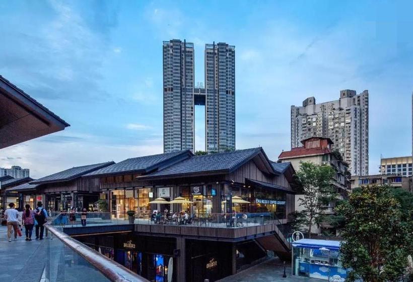 Отель Chengdu Skyline International Apartment