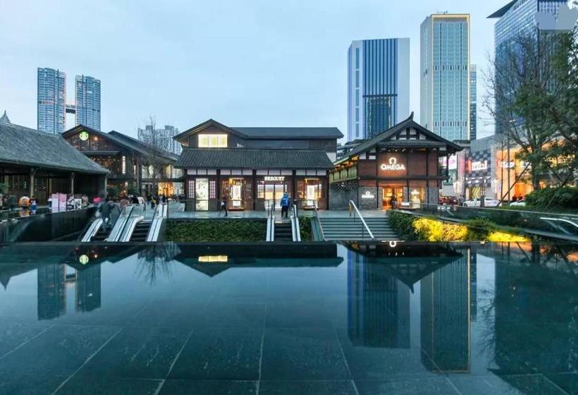 Отель Chengdu Skyline International Apartment