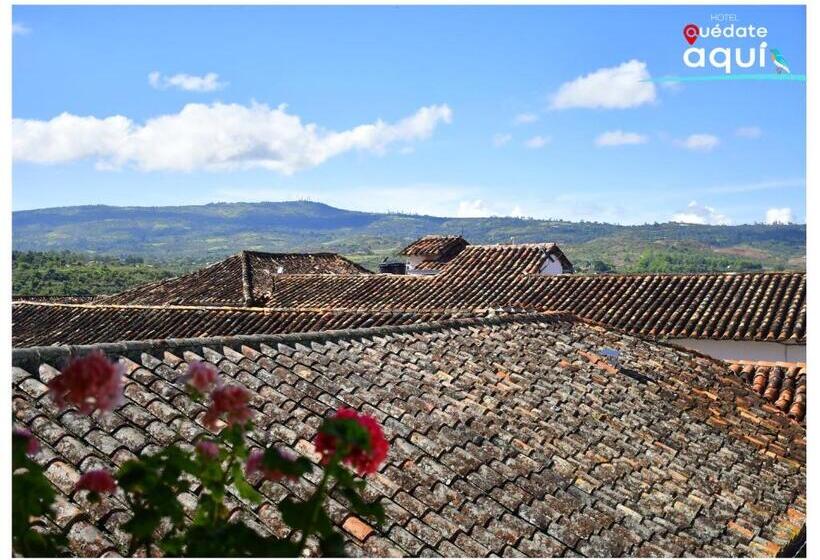 호텔 Quedate Aqui Barichara   El Original
