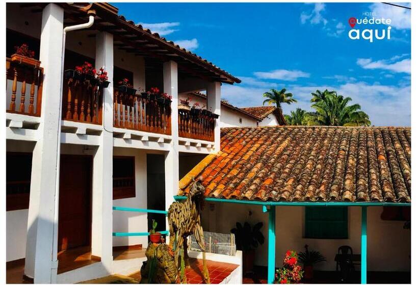 호텔 Quedate Aqui Barichara   El Original