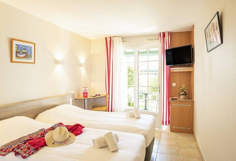 בית מלון כפרי Village Vacances Azureva Hendaye