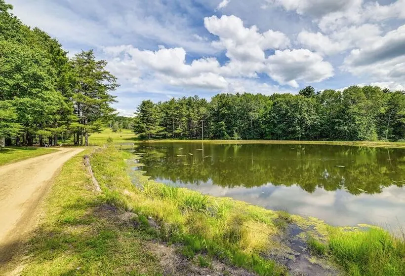 24 Acre Finger Lakes Cabin W/ Private Pond