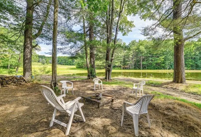 24 Acre Finger Lakes Cabin W/ Private Pond