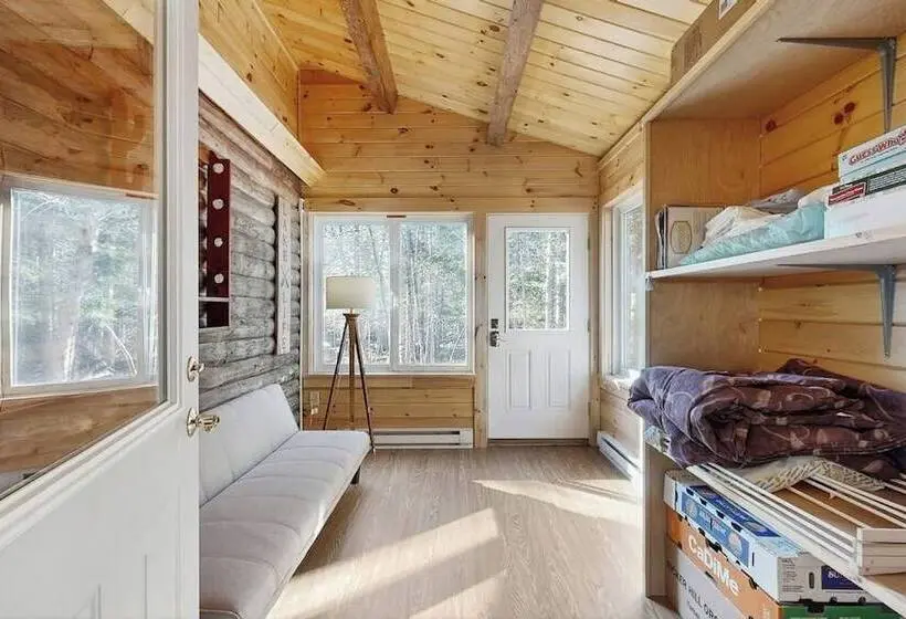 Cozy Cabin With Covered Porch, Firepit, Grill, Fireplace, & Washer/dryer