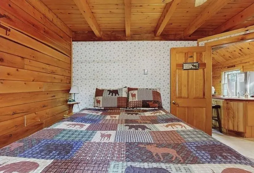 Cozy Cabin With Covered Porch, Firepit, Grill, Fireplace, & Washer/dryer