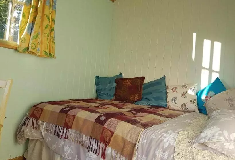 Hotelli Shepherds Hut Dolly Wagon