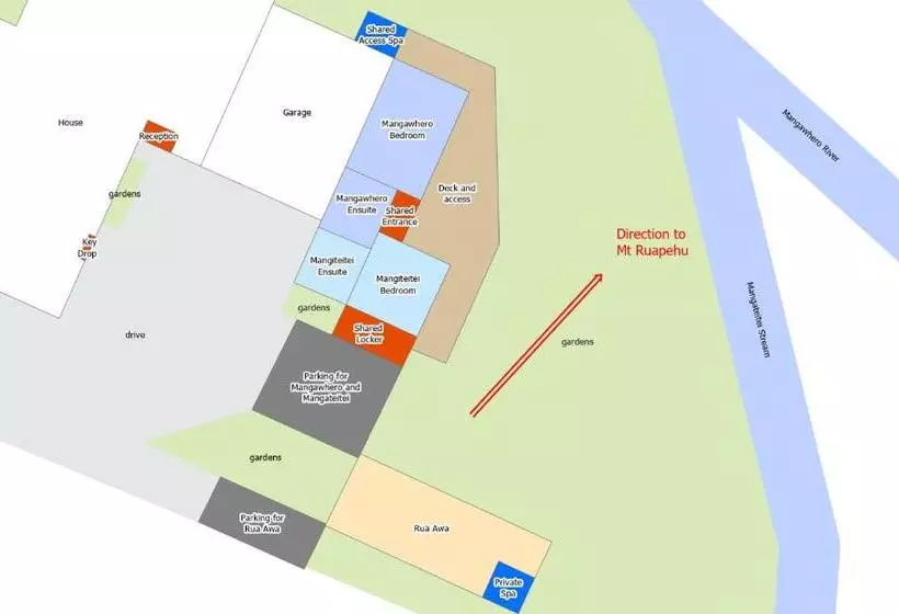 Bed and Breakfast Two Rivers Ohakune