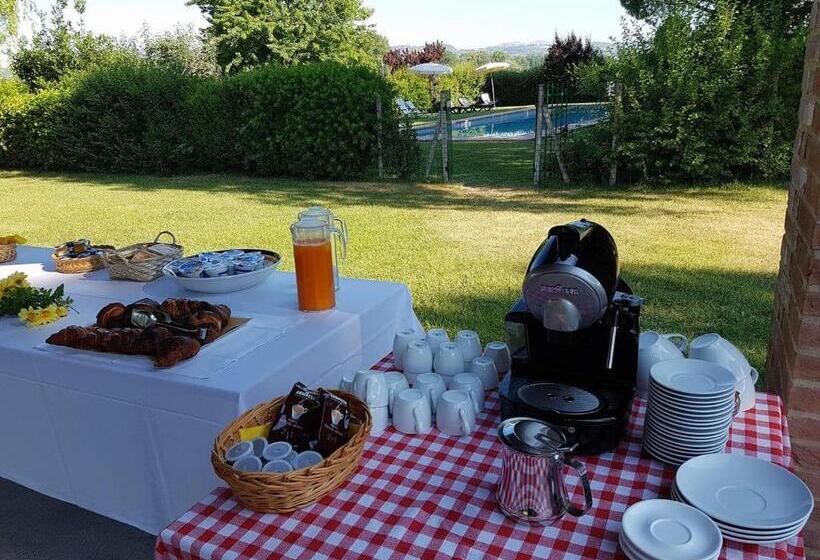 Отель Agriturismo Pian Del Tevere