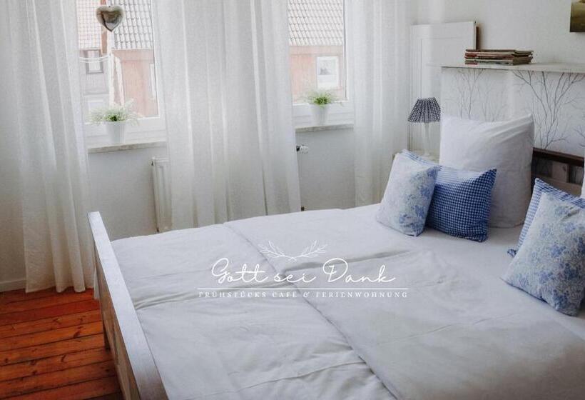 Пансион Ferienwohnung Gott Sei Dank