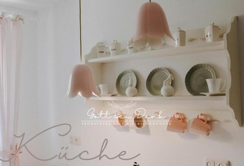 Пансион Ferienwohnung Gott Sei Dank