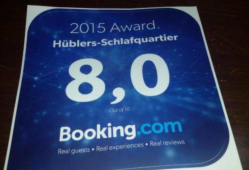 بنسيون Hüblers Schlafquartier