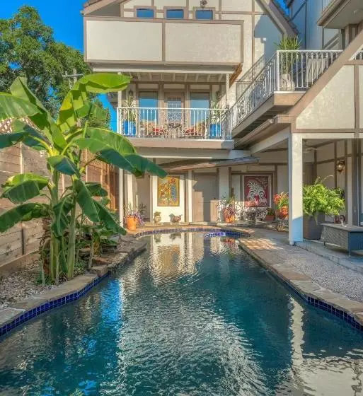 تختخواب و صبحانه Houston Towers, Downtown Med Ctr, Nrg, Adults Only