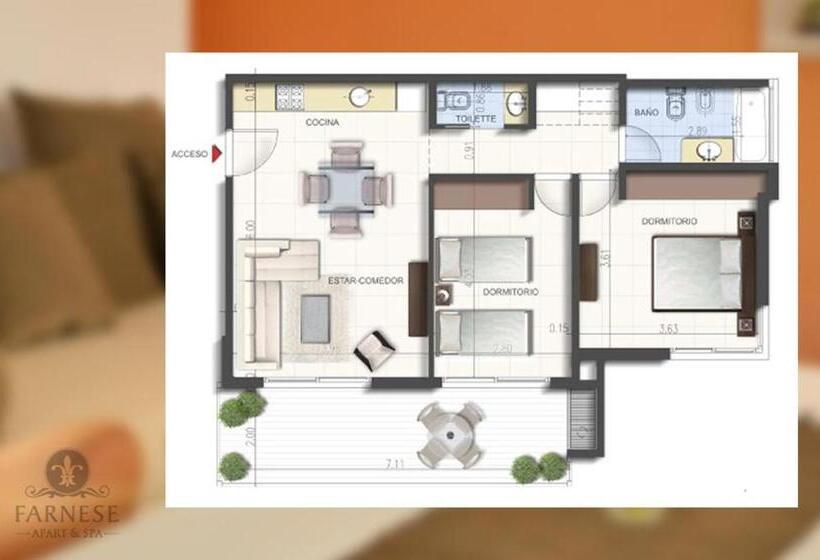 Farnese Apart & Spa Farnese Apart Mar